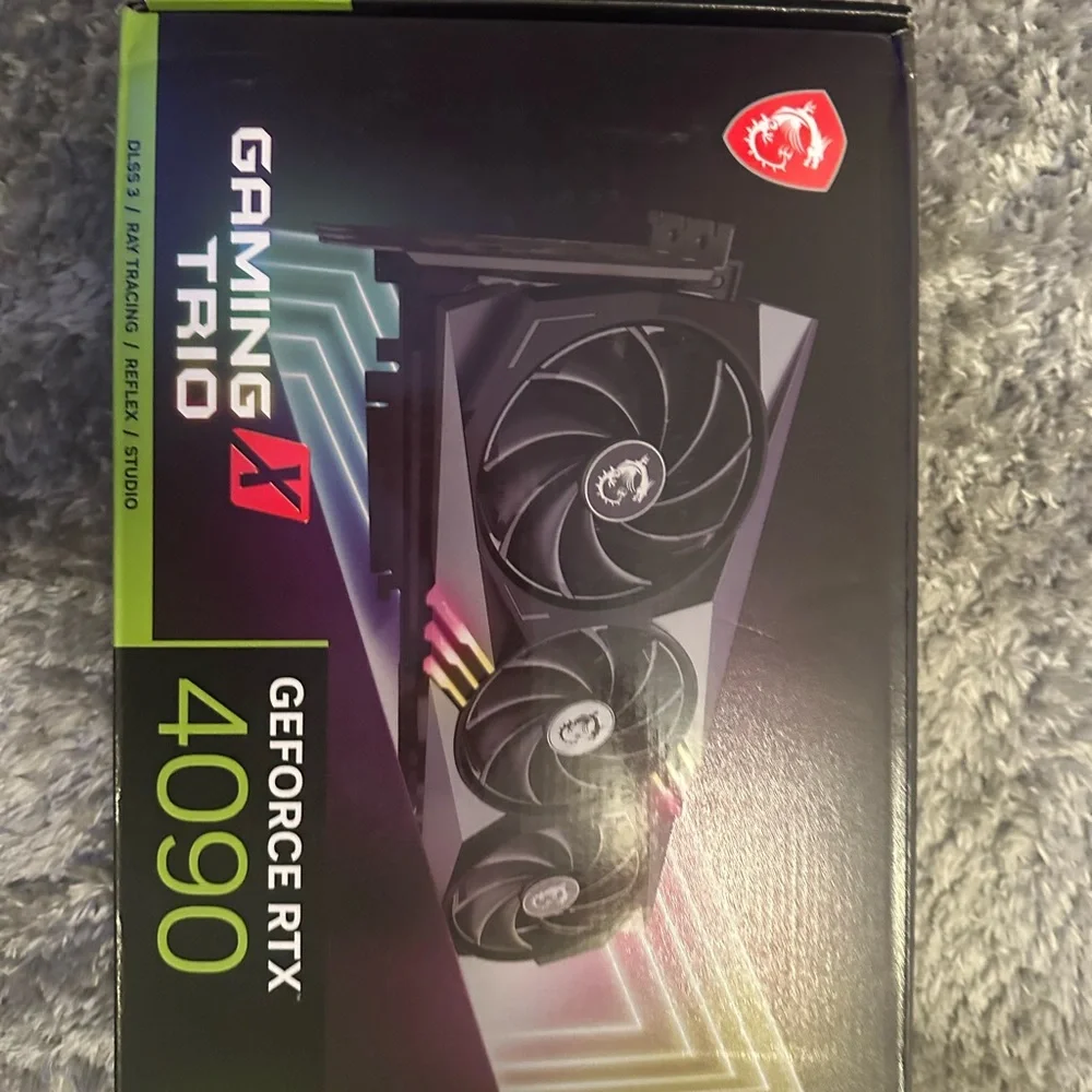 MSI Black Graphics Card